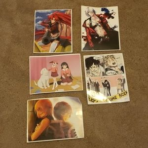 Anime Art Prints Various Gurren Lagann Death Note